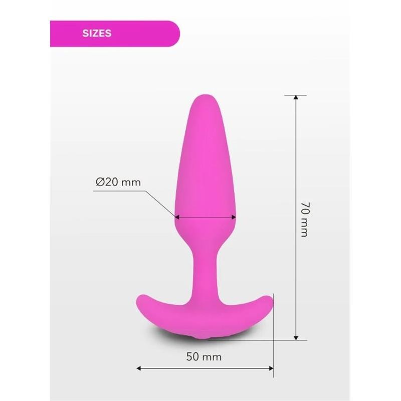 Plug Anal vibrant Gplug XS Sunnet Raspberry