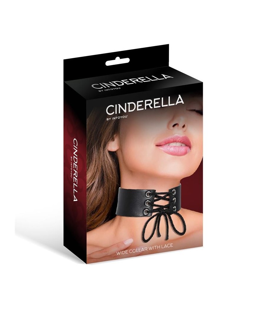 Collier avec lacet cuir vegan Taille Unique