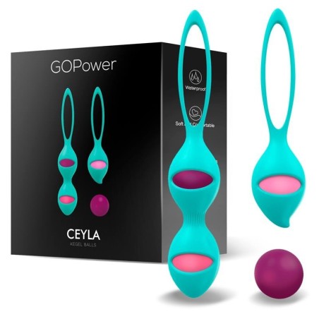 Ceyla Set boules Kegel silicone
