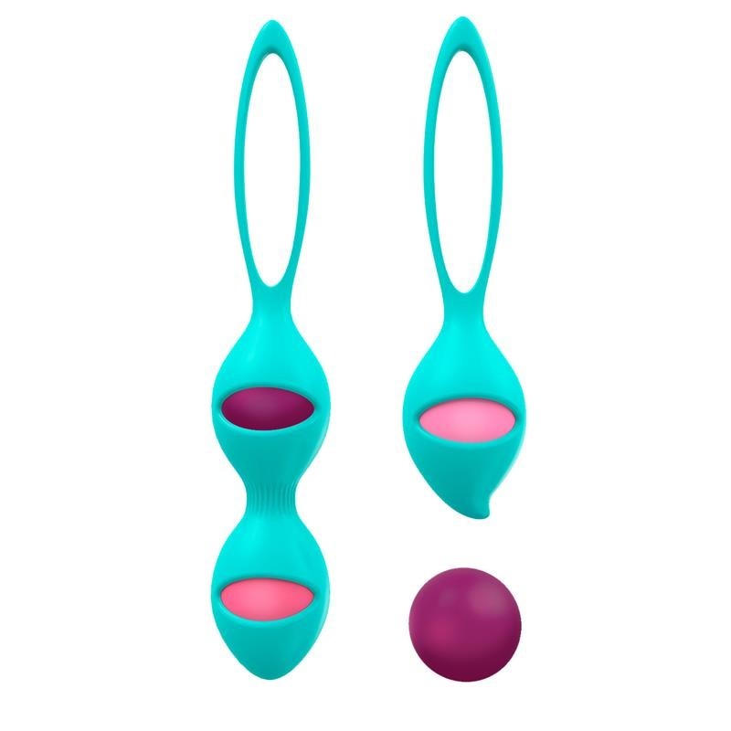 Ceyla Set boules Kegel silicone