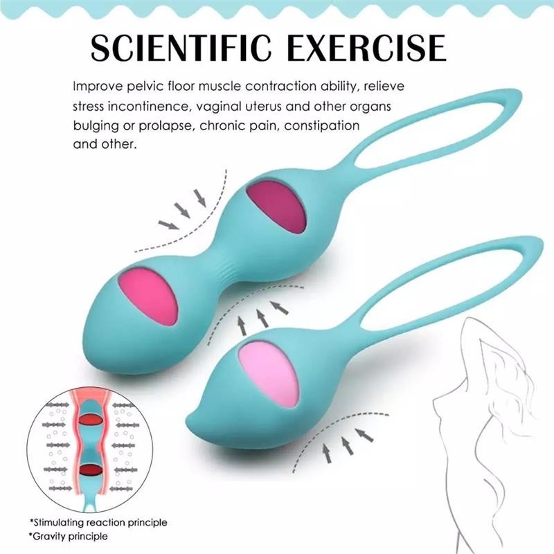 Ceyla Set boules Kegel silicone