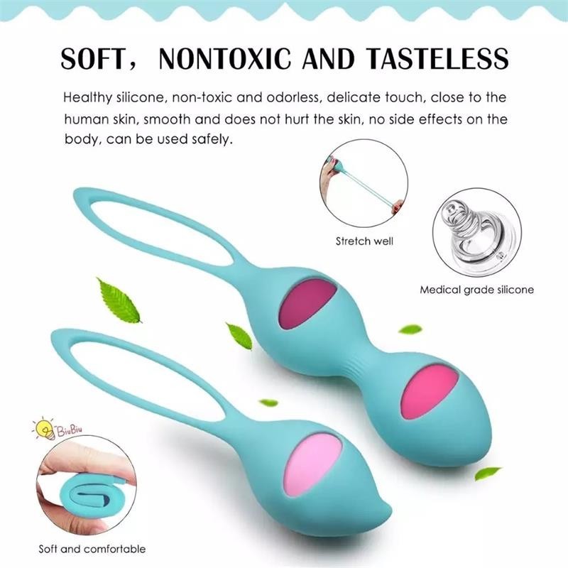 Ceyla Set boules Kegel silicone