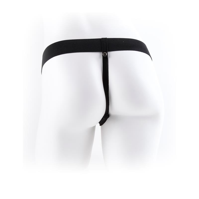 Série Fetish Fantaset harnais avec creux et testicules de 17,7 cm Couleur Naturel