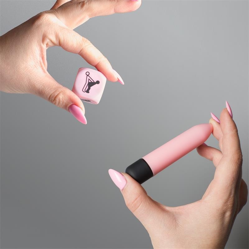 Kit sensuel Feelings balle vibrante et dès positions