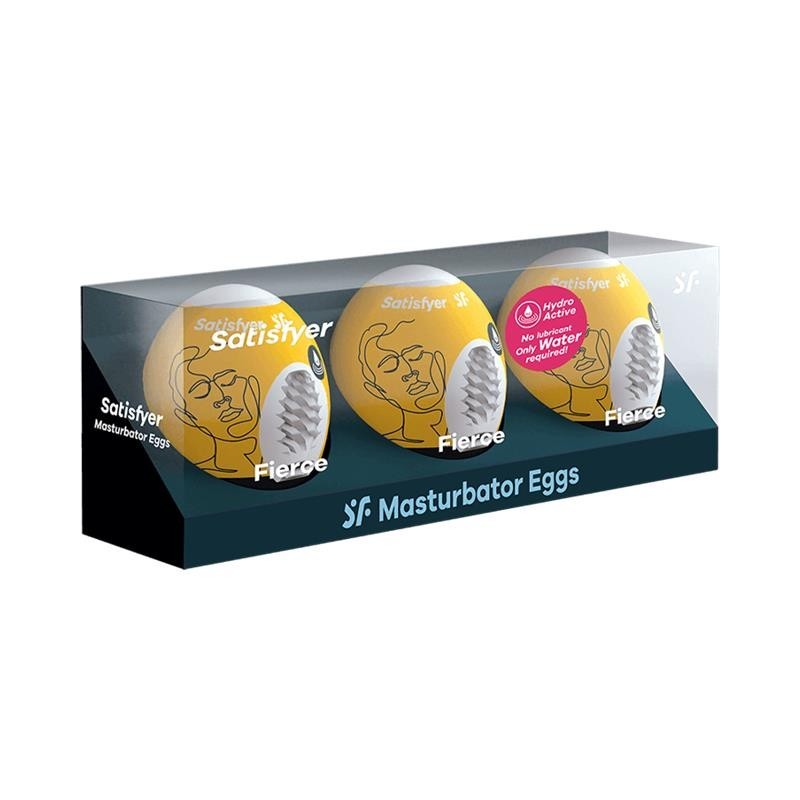 Set 3 oeufs masturbateures Modele Fierce