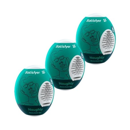 Set 3 oeufs masturbateures Modele Naughty