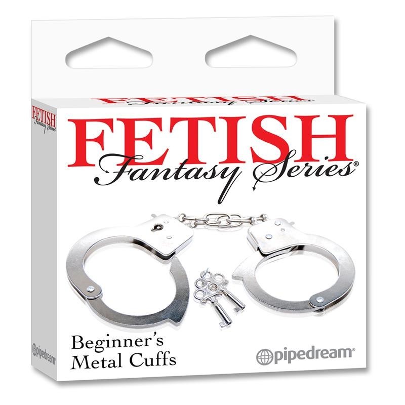 Fetish Fantaset Series menottes en metal pour débutants