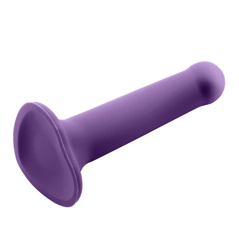 Gode rebondissant silicone liquide Hiper Flexible 7 - 18 cm taille M pourpre