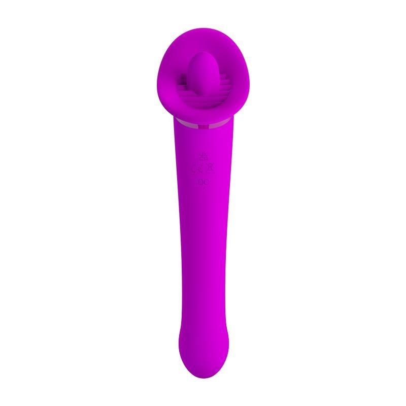 Faust vibromasseur avec Langue Stimulatrice USB