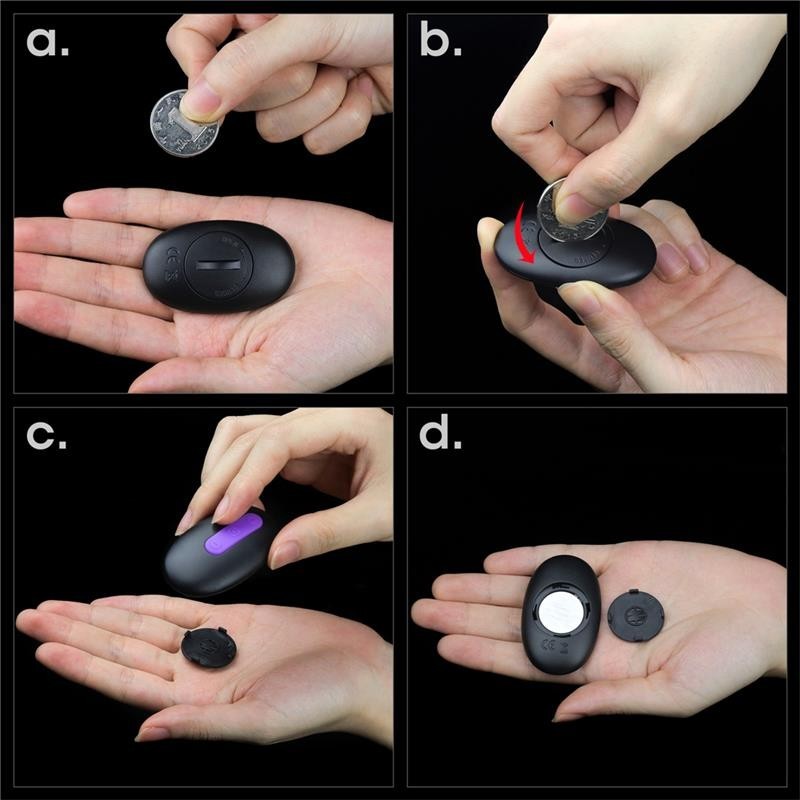 culotte ouverte avec balle vibrante et télécommande taille M