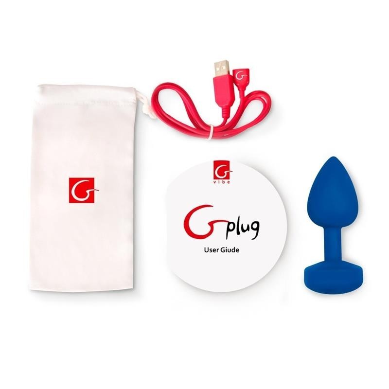 Plug Anal Grande Bleu Marine