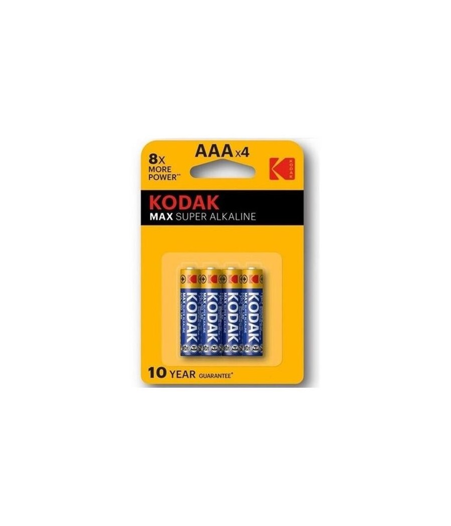 piles Alcalines Super Max AAA LR3 Blister de 4