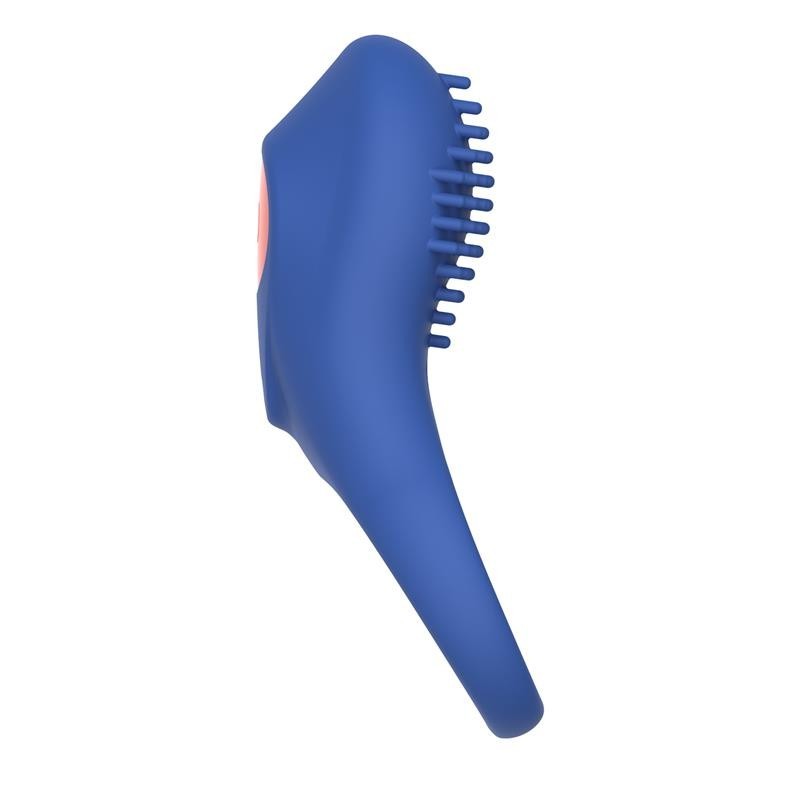 Anneau de sortie français à pénis vibrant USB silicone