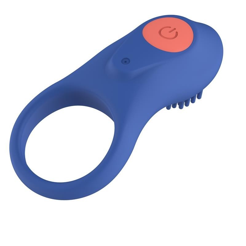 Anneau de sortie français à pénis vibrant USB silicone