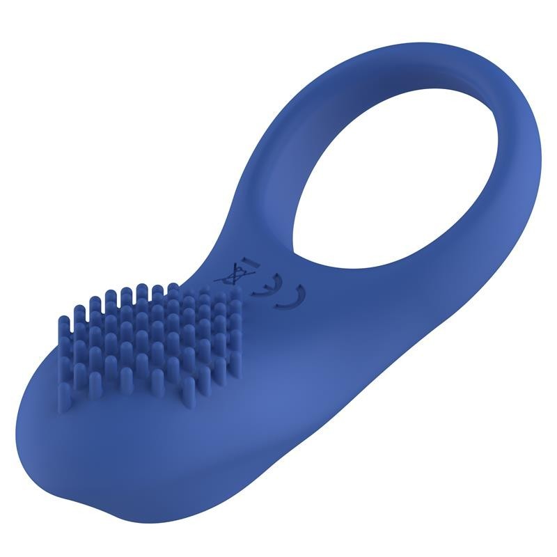 Anneau de sortie français à pénis vibrant USB silicone