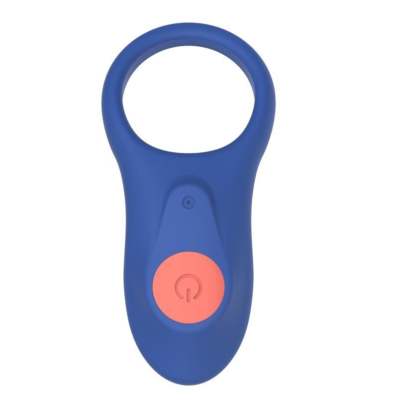 Anneau de sortie français à pénis vibrant USB silicone