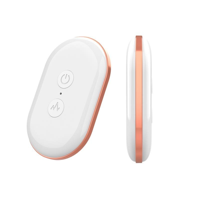 Nima oeuf vibrant avec mouvement Wave télécommande USB Silicone mauve