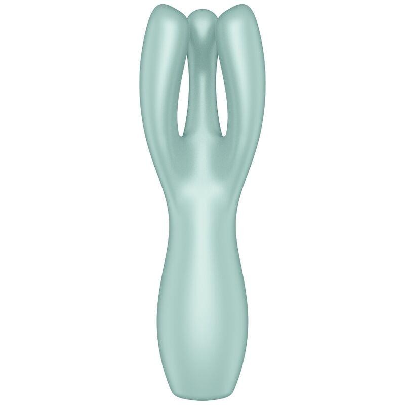 Threesome 3 Lay-on vibromasseur 3 Moteurs menthe