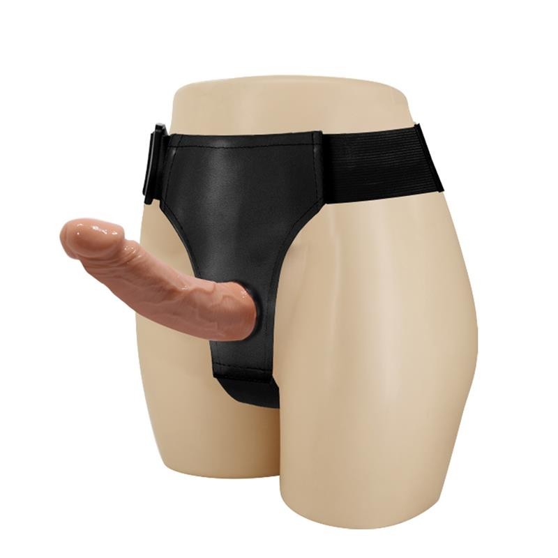 harnais avec gode double réaliste