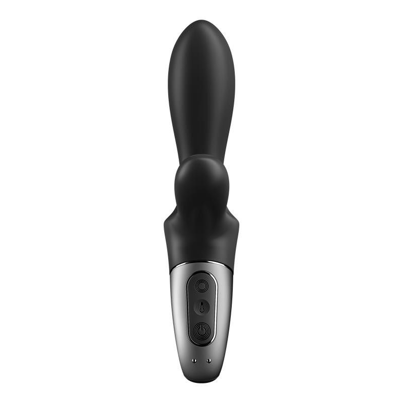 Heat Climax Vibromasseur avec APP point G, point P et Perineo Fonction de chaud USB magnetique