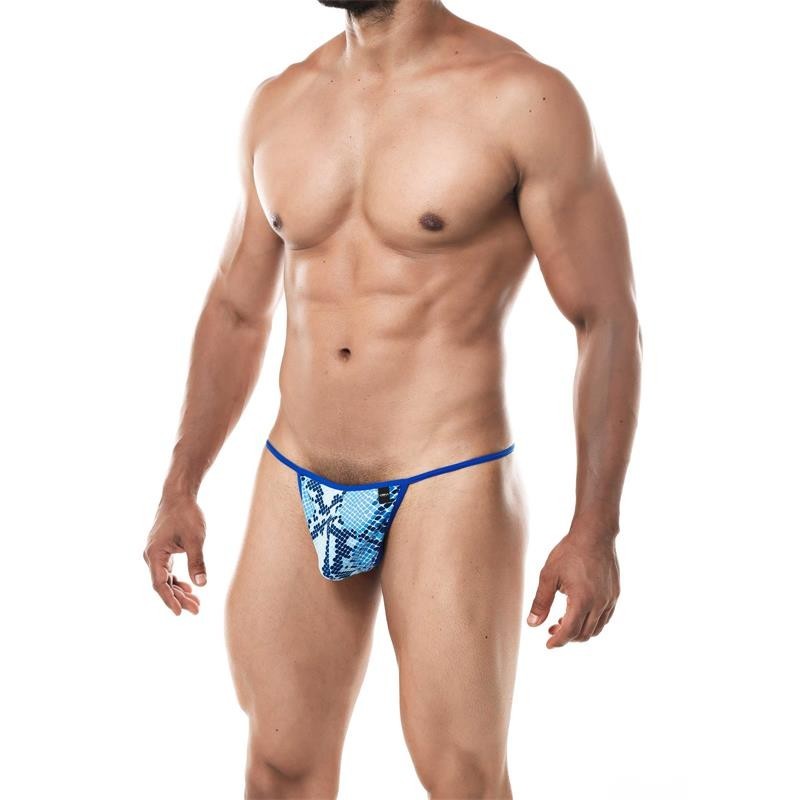 Tanga G-String Provocateur imprimé serpent
