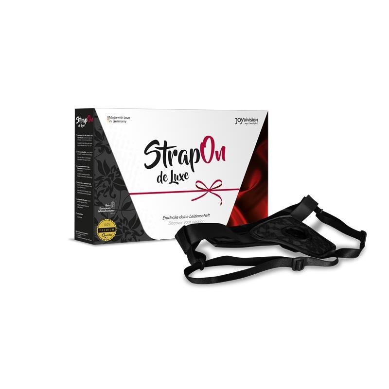 harnais de Luxe sans dos noir S - XL