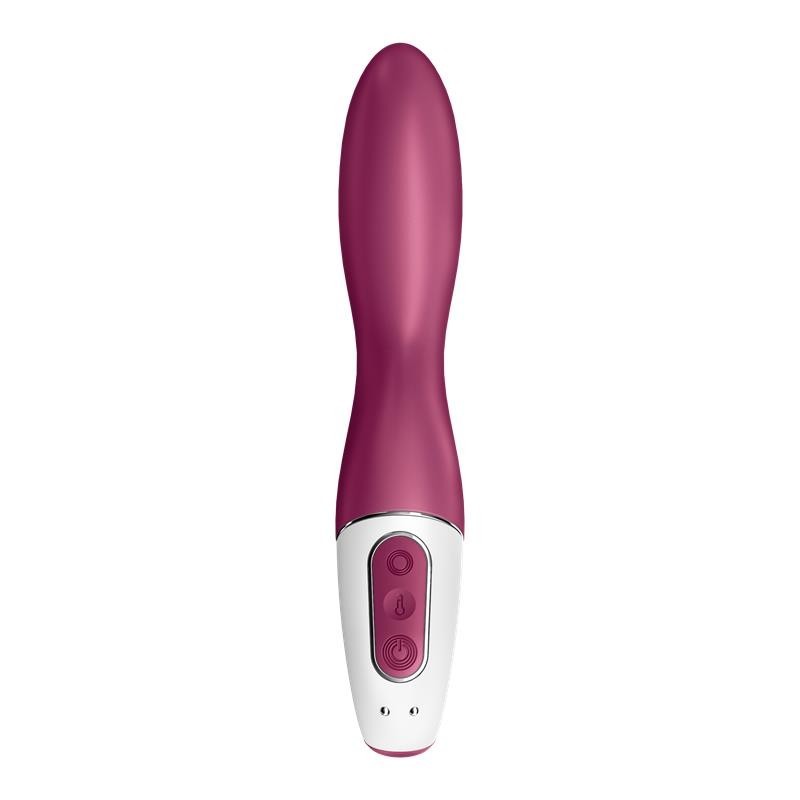 Vibromasseur chauffant à effet chauffant avec application Satisfyer Connect