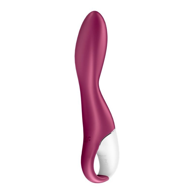 Vibromasseur chauffant à effet chauffant avec application Satisfyer Connect