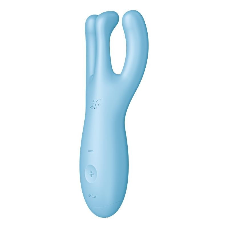 Trio 4 APP Satisfyer Connect Bleu