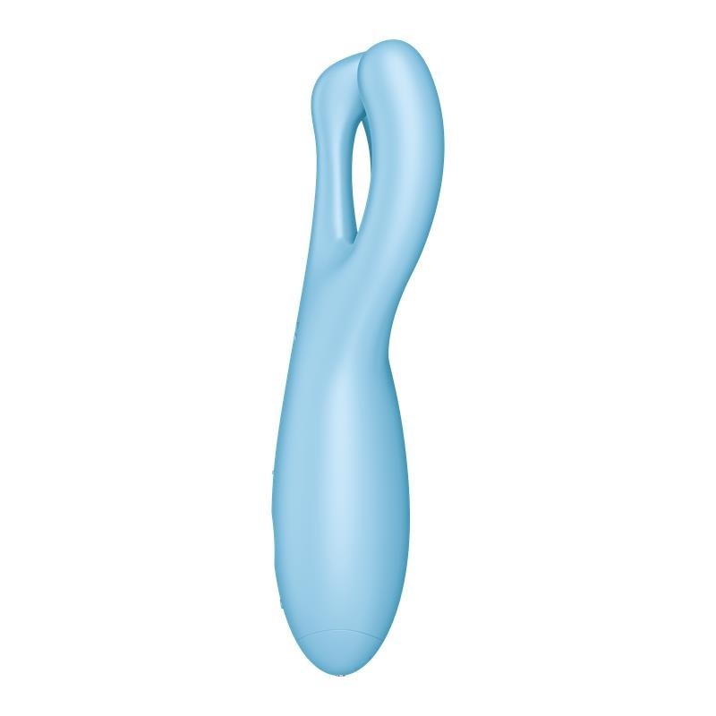 Trio 4 APP Satisfyer Connect Bleu