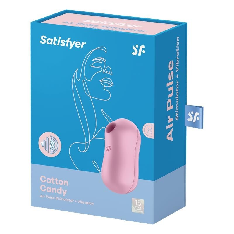 suceur de Clítoris et Vibromasseur Cotton Candet Lila