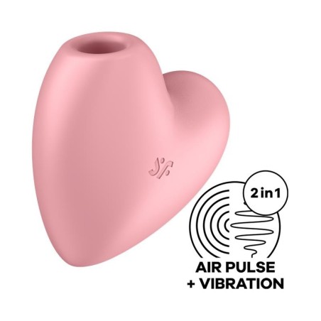 Cutie Heart suceur de Clítoris et Vibration Rose