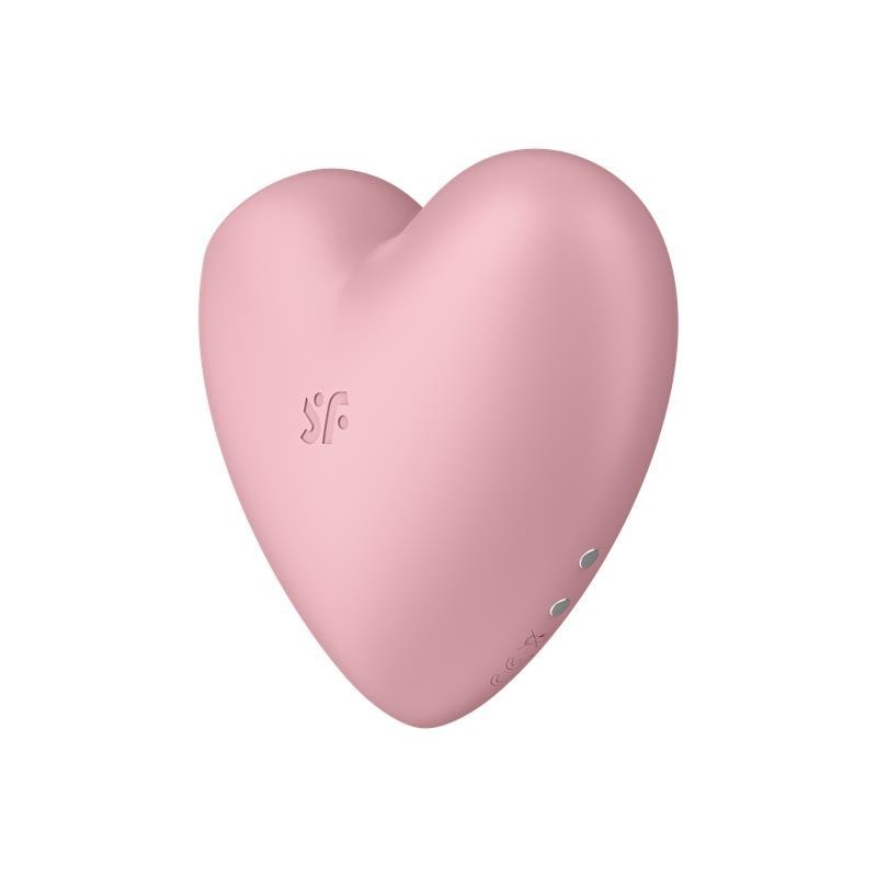 Cutie Heart suceur de Clítoris et Vibration Rose