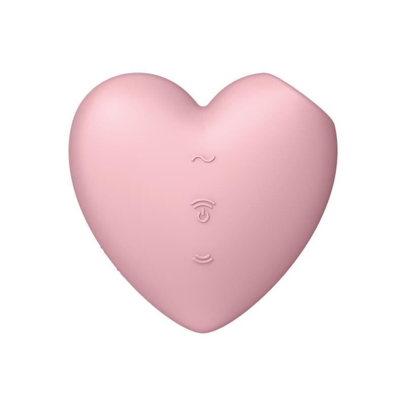 Cutie Heart suceur de Clítoris et Vibration Rose
