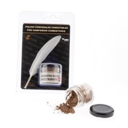 poudres coporelles gout Chocolat + porte plume