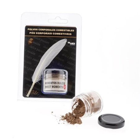 poudres coporelles gout Chocolat + porte plume