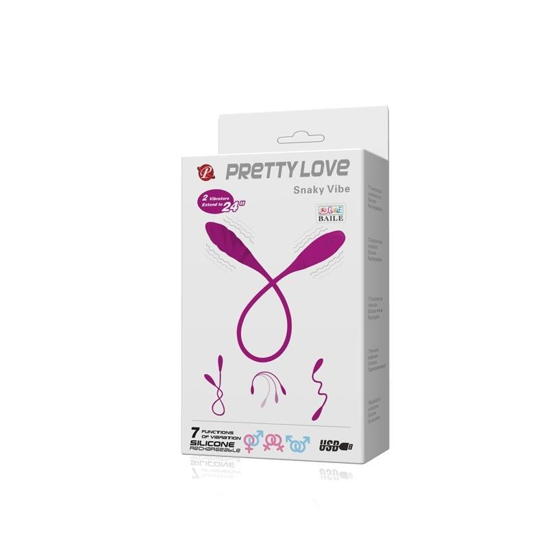 oeufs Vibromasseures Snaky couleur pourpre