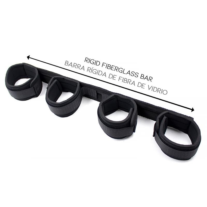 Barra Espaciadora avec Barra Rígida et menottes avec Esponja