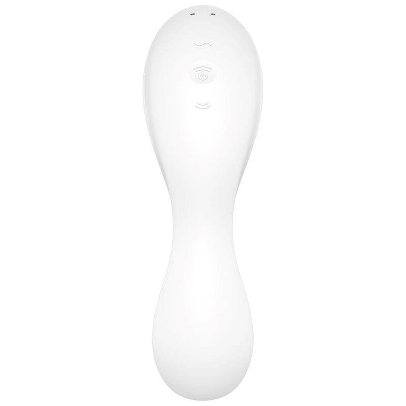Curvy Trinity 5 avec application Satisfyer Connect Blanc