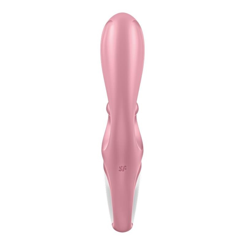 vibromasseur Hug Me avec APP Satisfyer Connect Rose