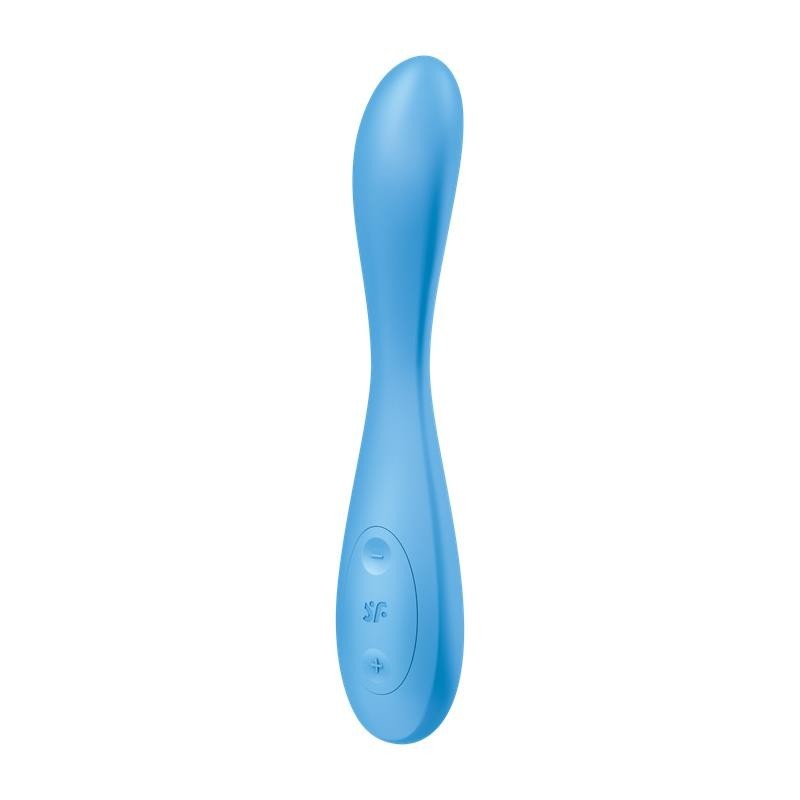 vibromasseur G-Spot Flex 4 avec APP Satisfyer Connect Bleu