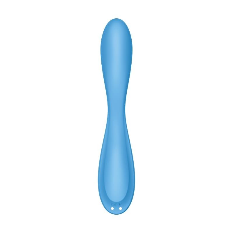 vibromasseur G-Spot Flex 4 avec APP Satisfyer Connect Bleu