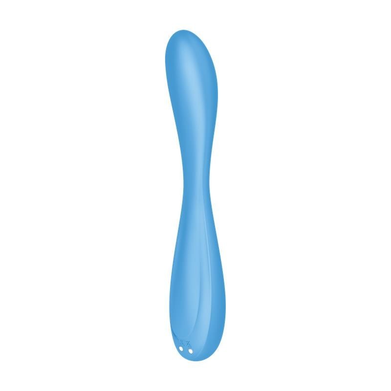 vibromasseur G-Spot Flex 4 avec APP Satisfyer Connect Bleu
