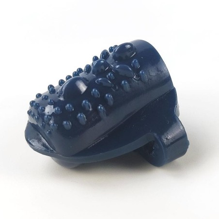 Anneau de doigt vibrant bleu