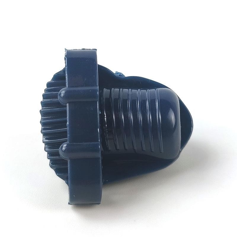 Anneau de doigt vibrant bleu