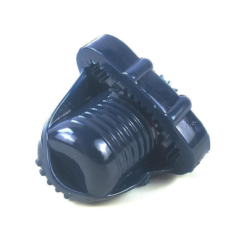 Anneau de doigt vibrant bleu