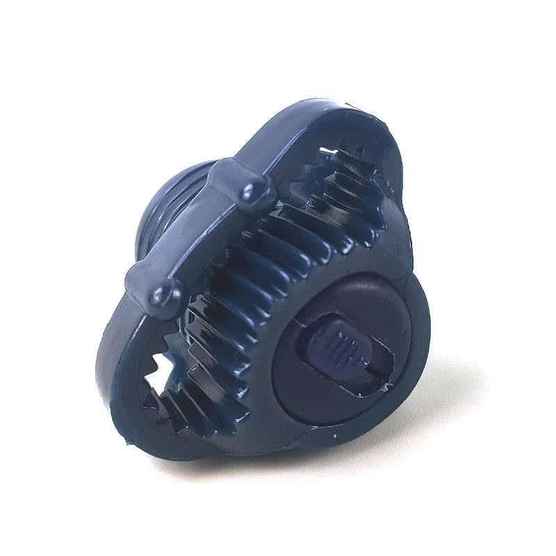 Anneau de doigt vibrant bleu