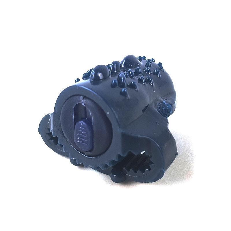 Anneau de doigt vibrant bleu