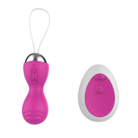 oeuf vibrant telecommande USB Rose