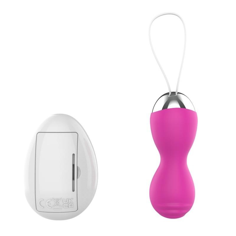 oeuf vibrant telecommande USB Rose